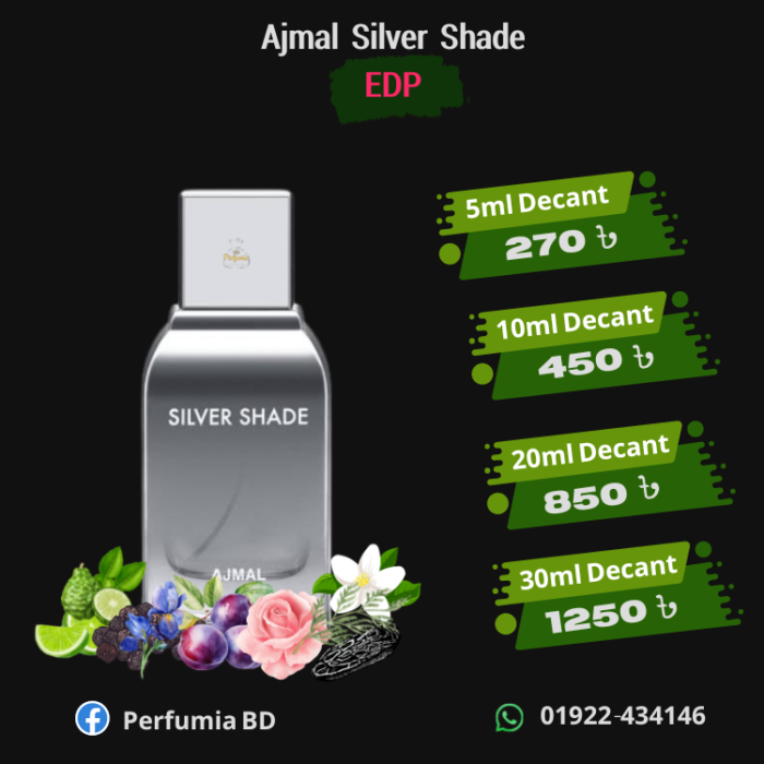 Ajmal Silver Shade Decant