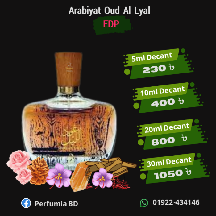 Arabiyat Oud al lyal decant