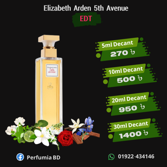 Elizabeth Arden 5th Avenue decant