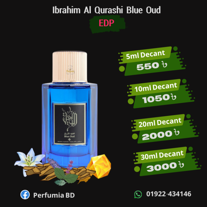 Ibrahim Al Qurashi Blue Oud